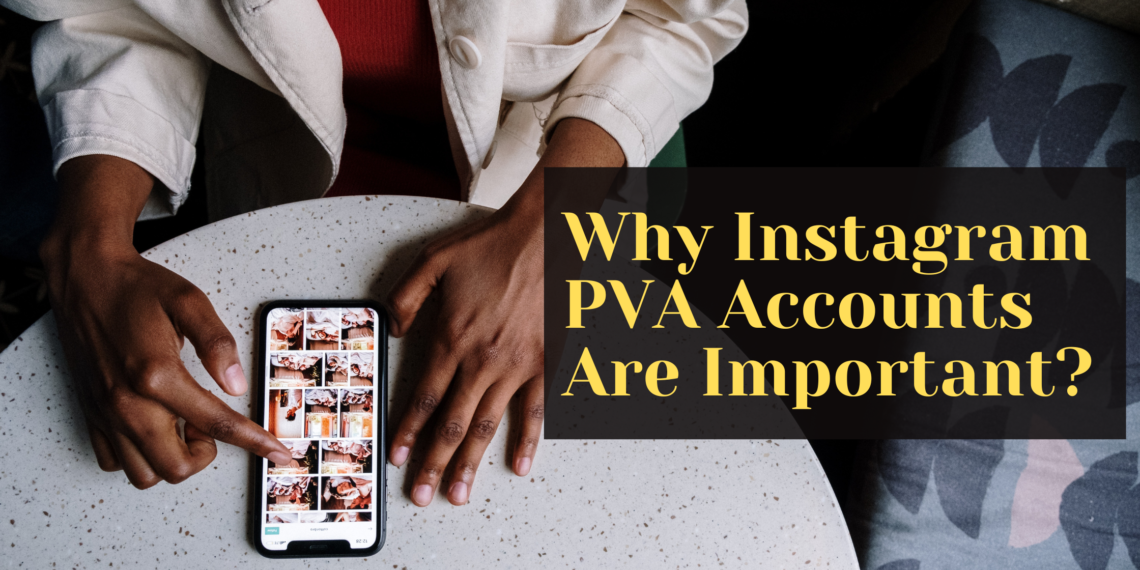 Why Instagram PVA Accounts Are Important