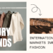 International Markets Impact High Fashion