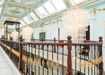 This stately English apartment building used to be a castle â and its units are now for sale