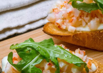 Prawn Bhorta Bruschetta To Upgrade Your Appetiser Game