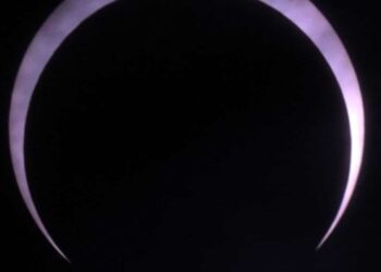 Stunning Visuals of ‘Ring of Fire’ Solar Eclipse Captured
