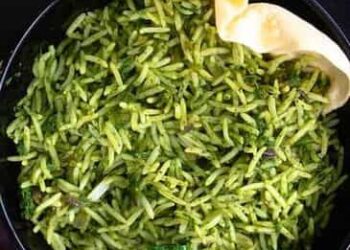 5 Easy Steps to Make Fibre and Iron-Rich Spinach Rice