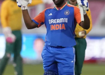 Most Sixes by Indians in Away T20I Innings