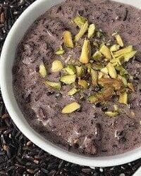 Quick and Easy Black Rice Pudding Recipe